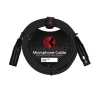 Câble Micro Xlr Mâle vers femelle Kirlin MP-270-20 BK  6,1 m