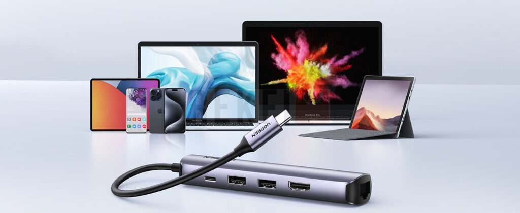Adapatateur Hub Ugreen USB HDMI RJ45 8