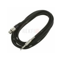 Câble Microphone XLR femelle vers Jack mono 6,3 mm sssnake SMP6BK