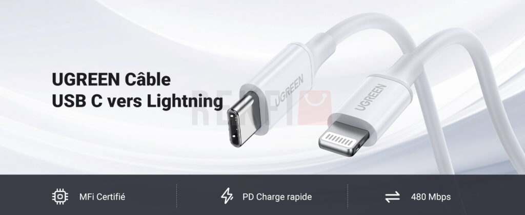 Cable Ugreen USB C Lightning 7