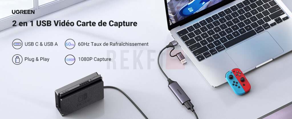 CarteCaptureVideoUgreenHDMI 8