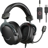 FIFINE Casque de Gaming PC USB avec son surround 7.1 AMPLIGAME H9 pour PS4 PS5 Xbox Switch