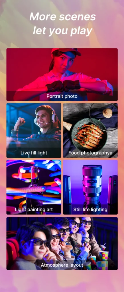 Led RGB Ulanzi VL120 9