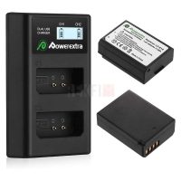 Powerextra 2 Packs Batterie LP-E10 avec Chargeur LCD C0-7145