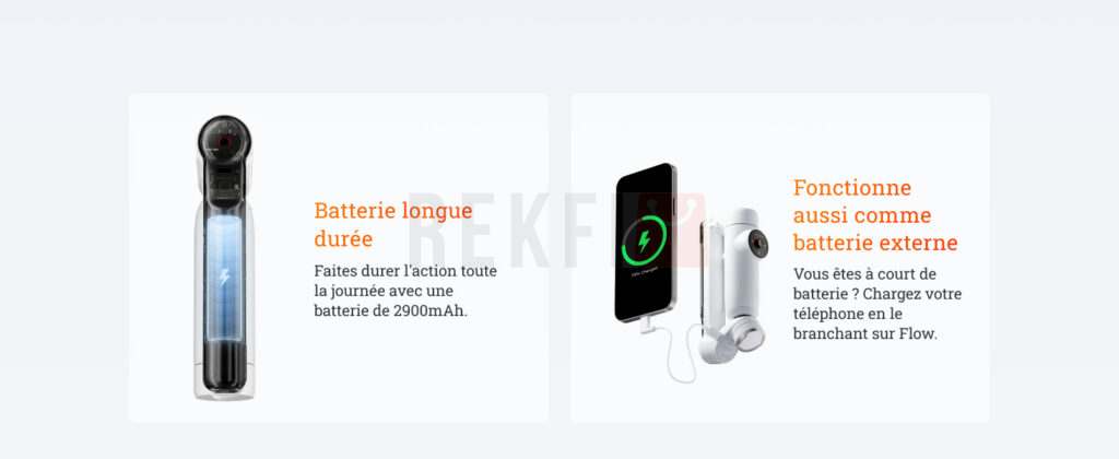 Stabilisateur Insta360Flow Kit createur 10
