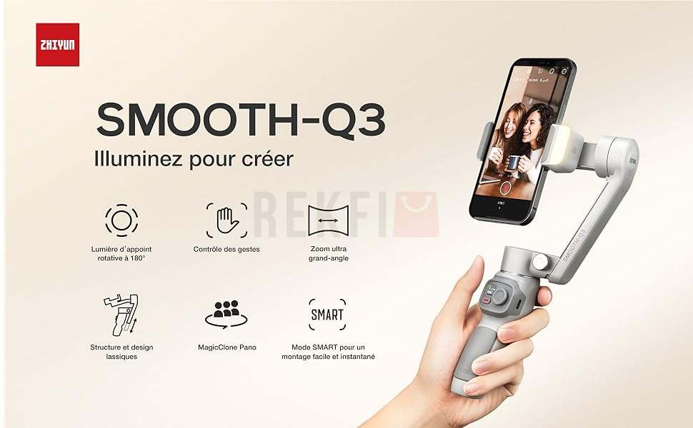 StabilisateurZhiyunSmoothQ3 7