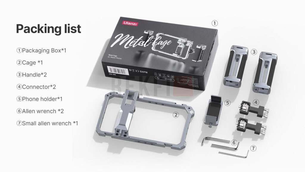 Ulanzi Metal Cage Pro Pour Smartphone
