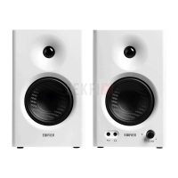 Edifier MR4 - Moniteur de Studio Compact 2.0, Amplificateur Classe D, 42W, Blanc