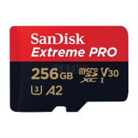 Carte mémoire microSDXC SanDisk 256 Go Extreme PRO A2 UHS-I Class 10 U3 V30  