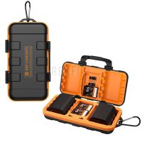 Étui pour carte mémoire et batterie d'appareil photo K&F CONCEPT, professionnel étanche et antichoc