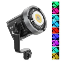ULANZI LED Lumière COB Éclairage continue, 120W RGB avec APP Control 