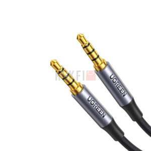 UGREEN Câble Audio Jack 3.5 mm Mâle vers Mâle HiFi Stéréo Nylon Tressé 1,5m