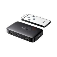 UGREEN Switch HDMI 4K 30Hz Commutateur HDMI 3 Entrées 1 Sortie 1080P 60Hz 3D avec Télécommande IR
