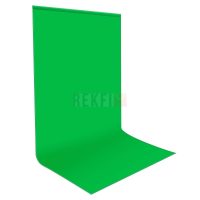 Fond Tissu Vert en Coton Mousseline pour Studio Photo et Vidéo 3 x 3 m