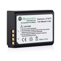 Powerextra Batterie Canon LP-E10 1600mah 