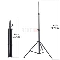 Selens Support de lumière robuste pour Photo Studio éclairage vidéo 2,6m