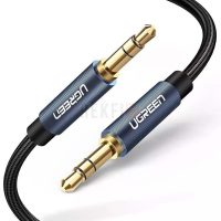 UGREEN Câble Audio Jack 3.5 mm Mâle Mâle HiFi Stéréo Nylon Tressé 1,5M