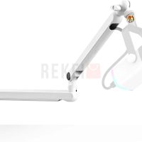 Bras de Micro Fifine BM88 avec Câbles management, pour Podcast, Streaming, Studio, Gaming, Blanc