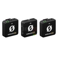 RØDE Wireless ME Dual Set, Système de Microphone sans Fil Compact pour Le cinéma, Les interviews et la création de Contenu