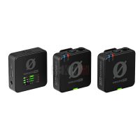 RØDE Wireless PRO Système de microphone sans fil compact, avec timecode, enregistrement sur carte 32 bits float, 2 microphones Lavalier et étui de charge intelligent pour la réalisation de films