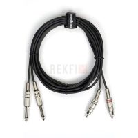  Câble 2 RCA / 2 Jack Male-AC41- 3 m