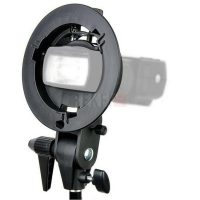 Godox Type S1, support de monture Bowens pour flash Speedlite, snoot, boîte à lumière, bol de beauté, réflecteur, parapluie