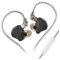 KZ ZS10 Pro X, Ecouteurs Intra-Auriculaires 4BA+1DD à 5 conducteurs, Écouteurs filaires HiFi,  IEM Hybride, câble détachable encastré 2Pin