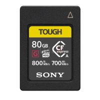 Sony Carte mémoire CFexpress Type A TOUGH 80GB (800 Mo/s en Lecture et 700 Mo/s en écriture)
