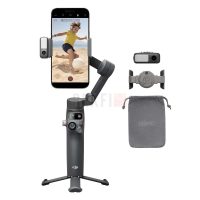 DJI Osmo Mobile 7P – Stabilisateur 3 axes pour smartphone avec suivi natif, éclairage intégré, barre d'extension et trépied, lancement rapide et édition simplifiée