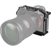 SMALLRIG Cage pour Sony A7 III / A7R III, Cage en Alliage d'Aluminium, Cold Shoe Intégrée, Rail NATO et Trous Filetés - 2087D (Nouvelle Version)