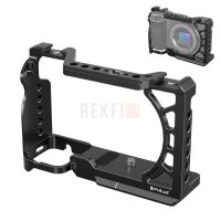 Cage Caméra PULUZ PU3220B Métal pour Sony A6500 / A6400 / A6300 / A6000 – Fixations Pro