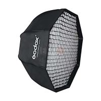 Godox SB-GUE Softbox Octogonale 95 cm avec Grille Nid d'Abeille – Monture Bowens pour Portrait, Vidéo et Studio Photo