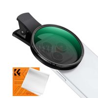 K&F Concept Filtre ND2–ND32 67mm pour Smartphone avec Clip Universel – Contrôle d’Exposition Photo/Vidéo Mobile HD