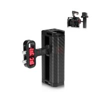 PULUZ PU3201B – Poignée Latérale Universelle Métal pour Cage Caméra Vidéo avec Fixations 1/4"