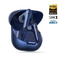 Soundcore by Anker Liberty 4 NC Ecouteurs Bluetooth sans Fil à Réduction de Bruit 98,5% Bleu