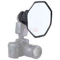 Diffuseur Octogonal PULUZ 20 cm pour Flash Speedlight - Lumière Douce Universelle