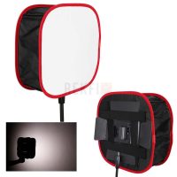 Diffuseur Softbox boîte à lumière pour Panneau LED vidéo pliable universel avec Bandes d'Attachement et Sac de Transport pour Tournage Vidéo Portraits Photo en Studio