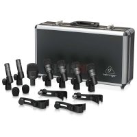 Behringer BC1200 – Kit 7 Micros Professionnels pour Batterie, Studio et Concert avec Mallette et Accessoires
