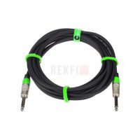Fun Generation INS 10 – Câble Instrument Jack 6,3 mm Mono 10 m, Cuivre Haute Qualité, Fiable et Durable pour Guitare, Basse, Clavier et Studio