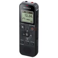 Sony ICD-PX470 Dictaphone numérique Stéréo 4 Go avec Slot Micro SD Standard, noir