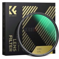 K&F Concept Filtre CPL 86 mm Nano-X – Filtre Polarisant Circulaire Ultra-Mince en Verre Optique HD, Multicouche MRC Étanche et Anti-Rayures pour Objectif Reflex et Hybride