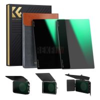 K&F Concept Filtres ND8 + ND64 Carrés 4x5.65" – Verre Optique HD, Nano-Revêtements Étanche Anti-Rayures, Compatibles Matte Box Cinéma K&F Concept, Tilta, SmallRig, Neewer