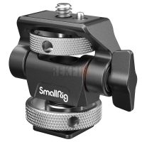SMALLRIG 2905B – Support de Moniteur Pivotant 360° et Inclinable 180° avec Cold Shoe, Aluminium CNC, Goupilles de Verrouillage pour Moniteurs 5" et 7" Professionnels
