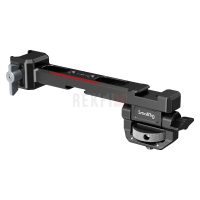 SMALLRIG 3026B – Support de Moniteur pour DJI RS 4 / RS 3 / RS 2 / RSC 2 / RS Mini, avec Pince NATO à Dégagement Rapide, Conception Anti-Torsion et Cold Shoe Intégré pour Moniteurs 5" à 7"