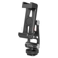 SmallRig 4382 – Support de Téléphone en Métal Universel avec Cold Shoe et Réglage Multi-Angles pour Trépied, Vlog et Vidéo Mobile