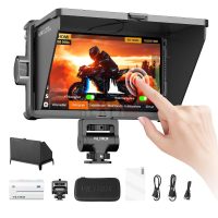 Viltrox DC-A1 – Moniteur de Terrain 7" 2800 nits Tactile avec 3D LUT, 4K HDMI 2.0, Batterie, Ventilateur Silencieux et Pare-Soleil pour Caméras Sony, Canon, Nikon, Fuji