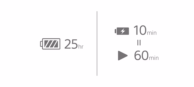 Image de Écouteurs intra-auriculaires sans fil WI-C100