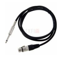 Câble audio XLR femelle/ Jack mono 6,3mm The Sssnake FXP1015 1,5m