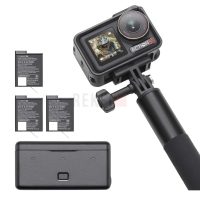 DJI Osmo Action 5 Pro Bundle Aventure – Caméra d’Action 4K 120fps avec Capteur 1/1,3", Stabilisation 360°, Double Écran OLED et 3 Batteries pour Vlog et Voyage