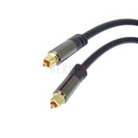 PremiumCord Câble audio optique Toslink - 0,5 m - Diamètre Extérieur 6 mm - Prise Toslink - Câble numérique pour chaîne stéréo Hi-Fi Soundable TV - HQ Audio